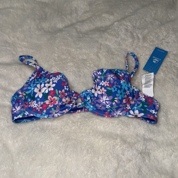 CUPSHE Women Swimsuit Bikini Set High Waisted Push Up Cheeky Bathing Suit - Picture 7 of 9